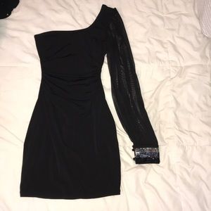 short black dress